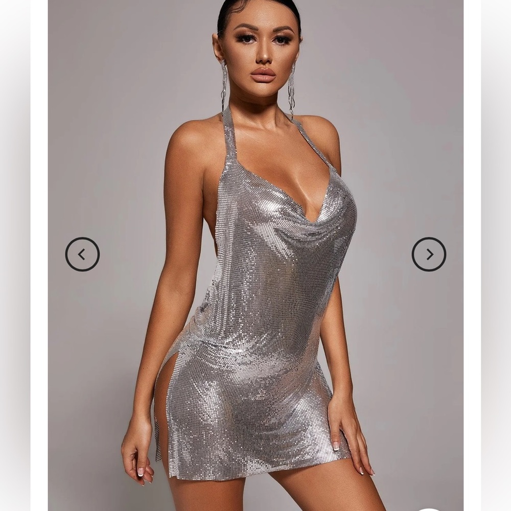 Bella Barnett  diamante dress size M
